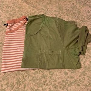 J.Crew Rolle Sleeve Pocket Tee